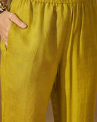Embroidered Three Quarter Sleeves Kurta Trouser & Dupatta