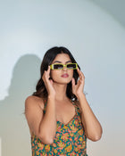 Teal Floral Halter Neck Top