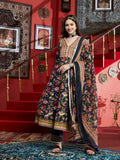 Midnight Grace  Navy Blue Anarkali Kurta Pant with Dupatta Set  Ethnic Wear for Women