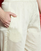 Elegant Beige Kurta Pant with Dupatta Set Ethnic Wear for Women