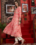 Elegant Beige Kurta Pant with Dupatta Set Ethnic Wear for Women