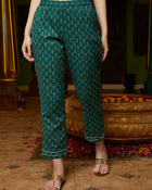 Leafsong Grace Floral Printed Kurta Pant with Dupatta Set