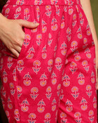 Rangreza  Bandhej Printed Kurta Pant Dupatta Set