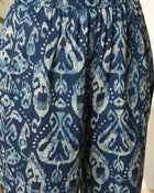 Ishya Blue Pure Cotton Co-ord Set with Top & Trousers