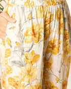 Mehira Floral Printed Cotton Tunic & Trouser Co-ord Set