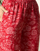 Vanya Pure Cotton Floral Printed Tunic & Trousers Co-ord Set
