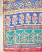 Marigold Muse Mustard Sequinned Embroidered Silk Blend Kurta Set with Dupatta