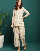 Citrus Bloom Fruit Printed Co-Ord Set