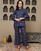 Nautica Essence Cotton Co-Ord Set With Shirt & Trouser