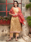Marigold Muse Floral Printed Kurta Pant with Dupatta Set  Ethnic Wear for Women