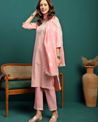 Petal Haze Embroidered Kurta Set