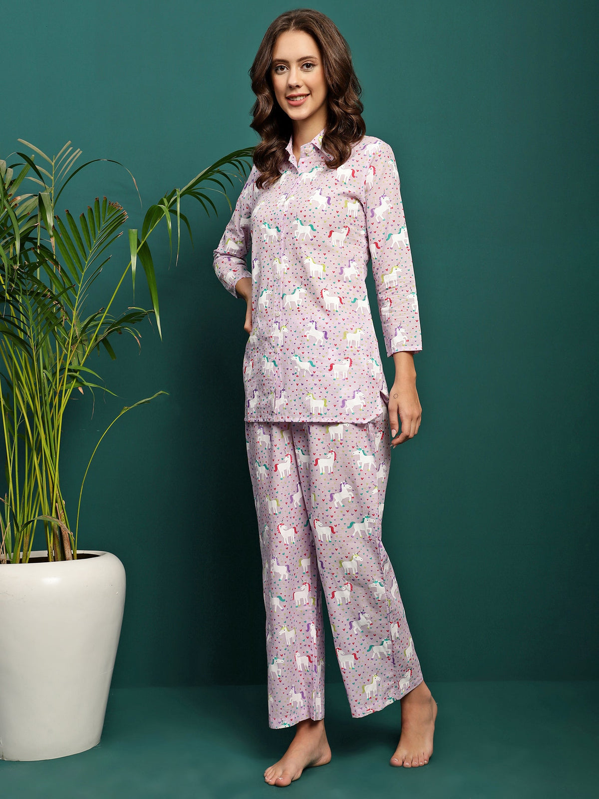 Dusky Muse Pure Cotton Co-Ord Set