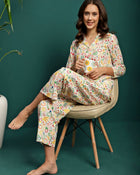Citrus Bloom Fruit Printed Co-Ord Set