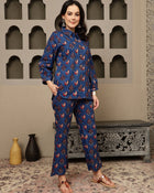 Nautica Essence Cotton Co-Ord Set With Shirt & Trouser