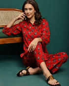 Sienna Tale Printed Pure Cotton Shirt & Trouser Co-Ord Set