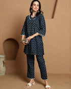 Deep Current Navy Blue Co-Ord Set