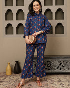 Nautica Essence Cotton Co-Ord Set With Shirt & Trouser