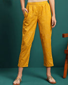 Sun Drape Printed & Embroidered Straight Kurta With Trouser & Dupatta Set
