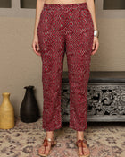 Berry Luxe Maroon Co-Ord Set