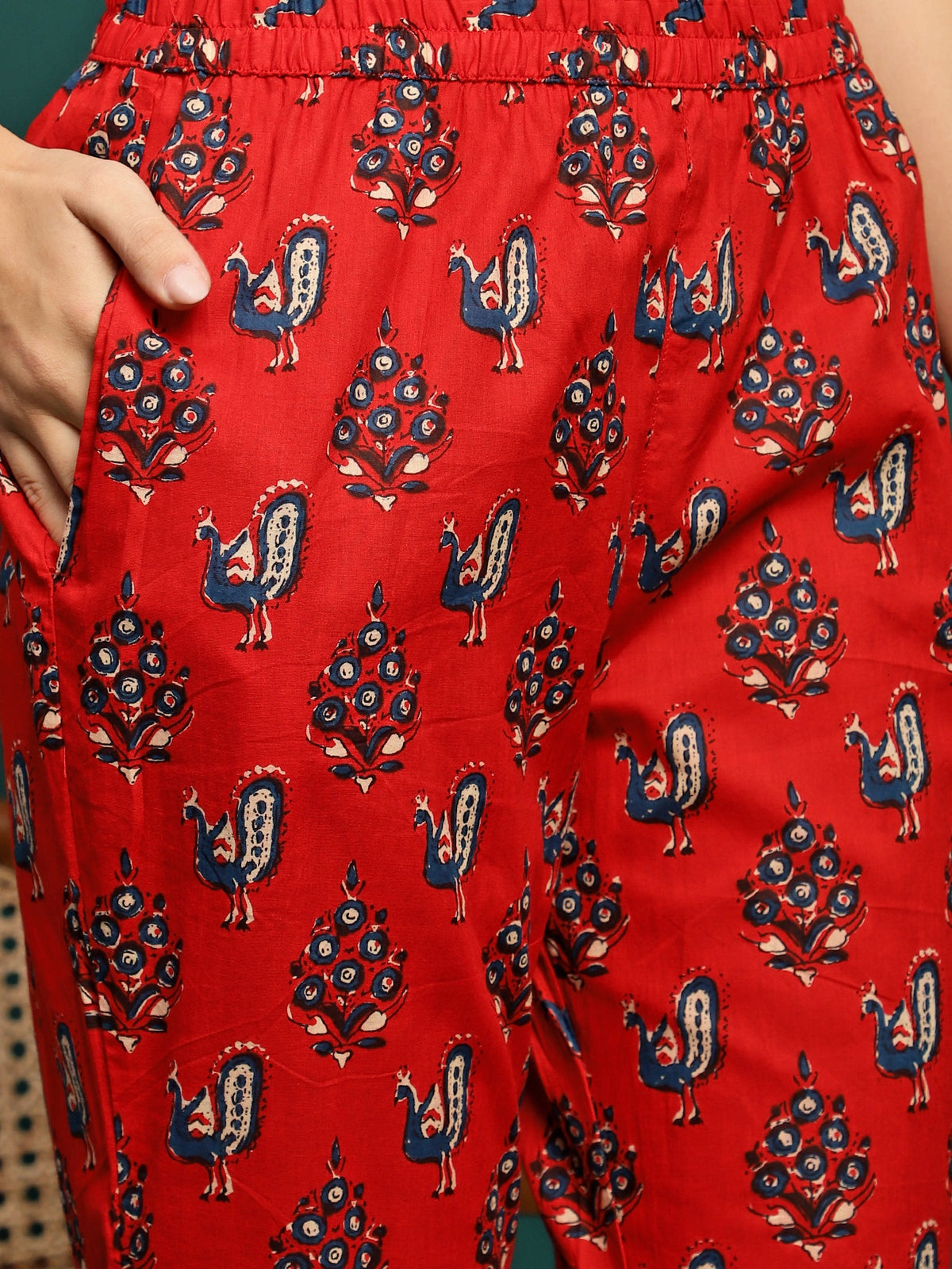 Sienna Tale Printed Pure Cotton Shirt & Trouser Co-Ord Set