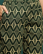 Forest Muse Printed Rayon Tunic & Trouser Co-Ord Set