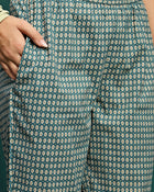 Marine Whisper Printed Cotton Kurta Set