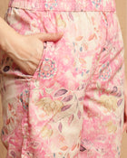 Pink Serenade Cotton Shirt & Trouser Co-Ord Set
