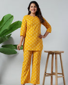 Mustard Glow Premium Co-Ord Set