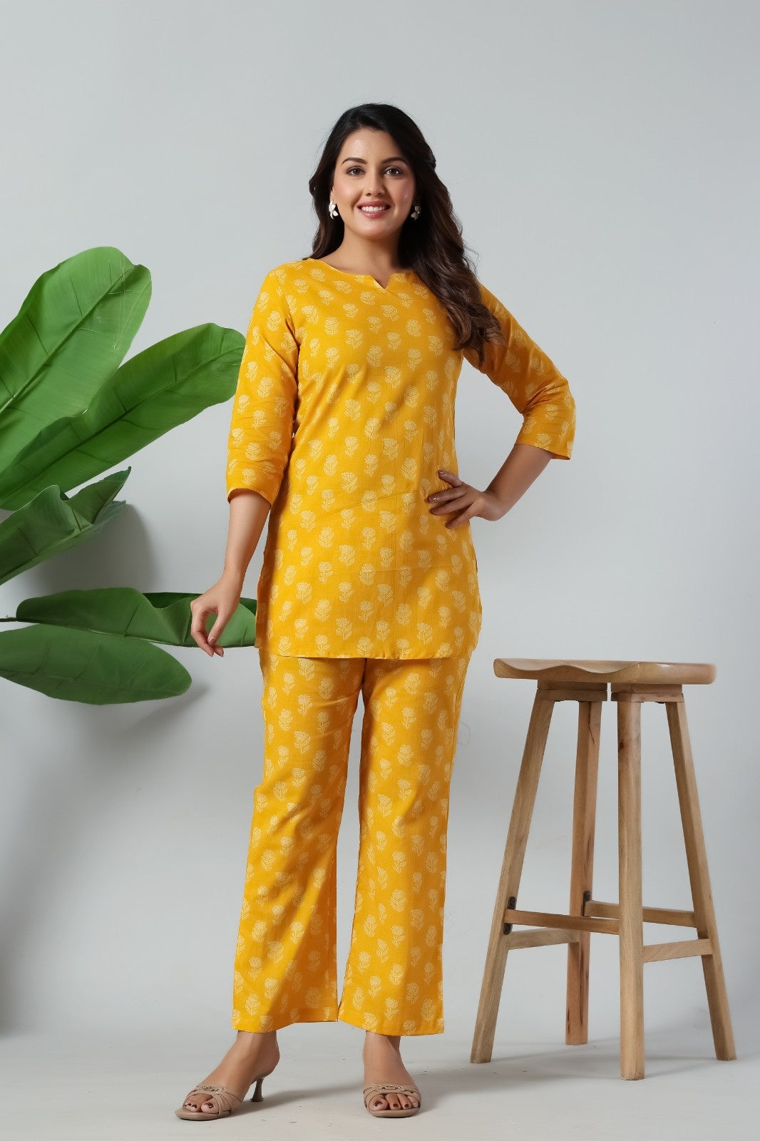 Mustard Glow Premium Co-Ord Set