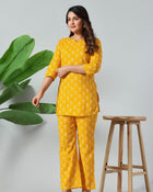 Mustard Glow Premium Co-Ord Set
