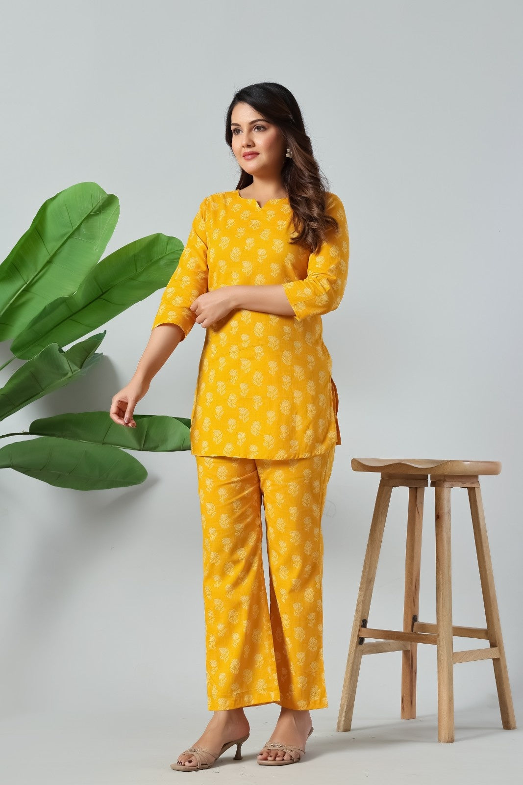 Mustard Glow Premium Co-Ord Set