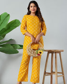 Mustard Glow Premium Co-Ord Set