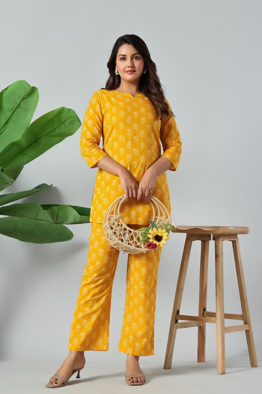 Mustard Glow Premium Co-Ord Set