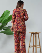Burgundy Bloom Premium Co-Ord Set