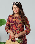 Burgundy Bloom Premium Co-Ord Set