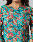 Emerald Blossom Luxe Co-Ord Set