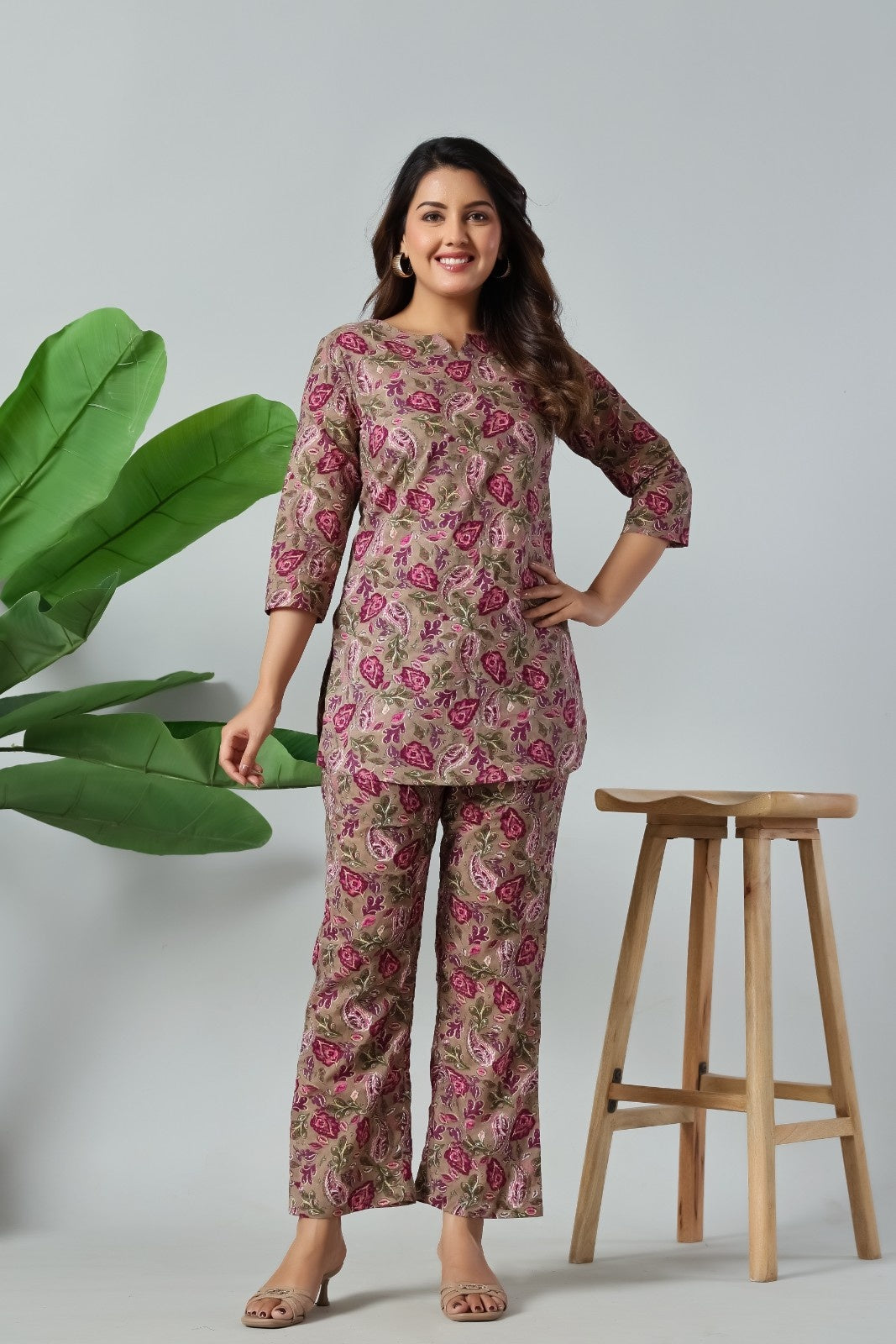 Rustic Petal Chic Co-Ord Set