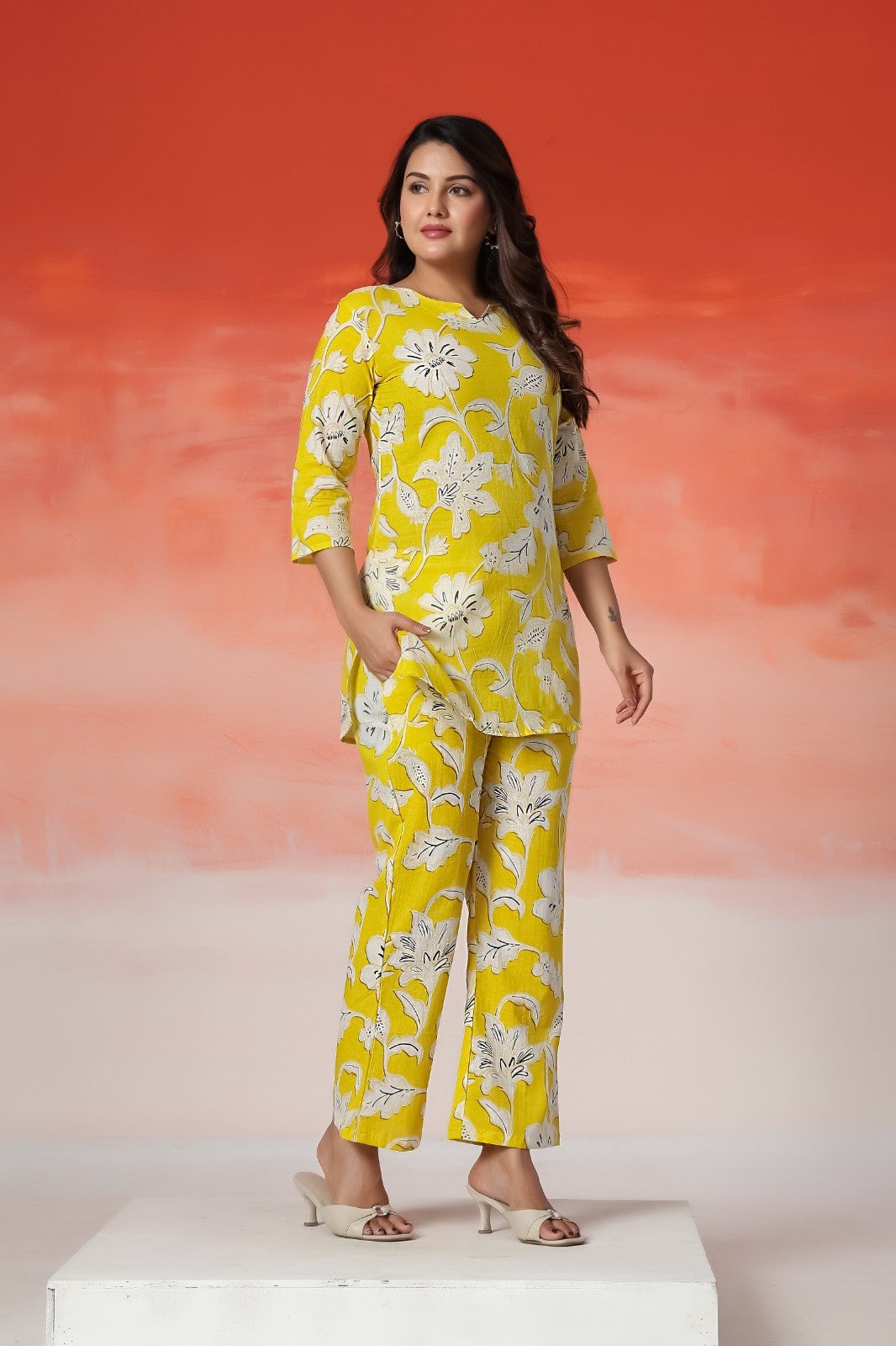 Golden Garden Luxe Co-Ord Set