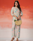 Blush Meadow Luxe Co-Ord Set