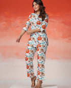 Ivory Poppy Premium Co-Ord Set