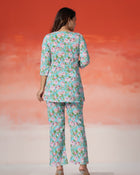 Sky Blossom Premium Co-Ord Set