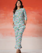 Sky Blossom Premium Co-Ord Set