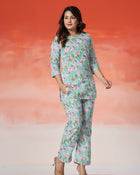 Sky Blossom Premium Co-Ord Set