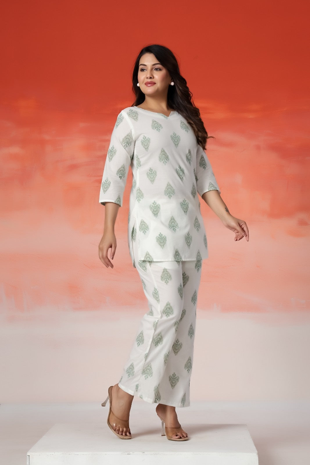 Ivory Grace Premium Co-Ord Set