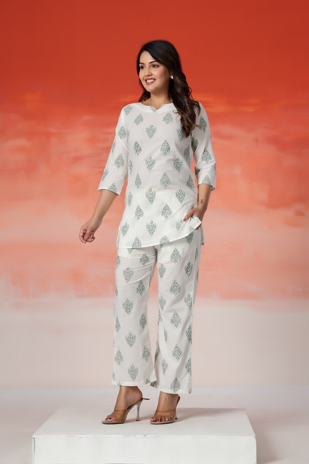 Ivory Grace Premium Co-Ord Set