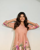 Peach Bloom Luxe Co-ord Set