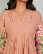 Peach Bloom Luxe Co-ord Set