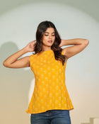 Sunveil Peplum Top