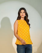 Sunveil Peplum Top