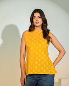 Sunveil Peplum Top